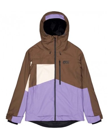 picture exa jacket paisley cocoa chicory