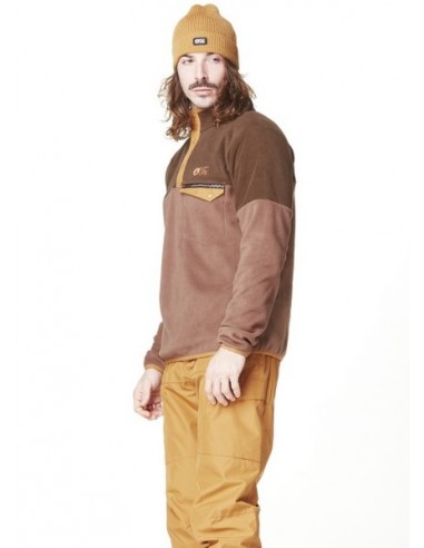 Picture Arcca 1/4 Fleece Cocoa Brown...