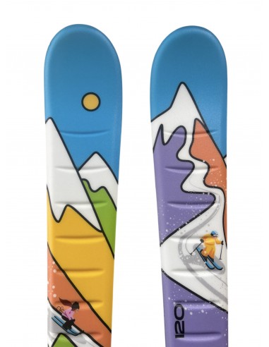 Ski Junior Elan Black Peuf 2026 + Fix...