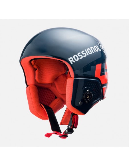 casque de ski rossignol hero giant impact fis blue