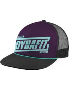 dynafit graphic trucker cap royal purple