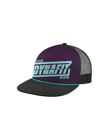 dynafit graphic trucker cap royal purple