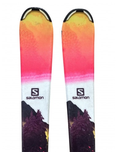 Ski Occasion Salomon Lux Junior + Fix...