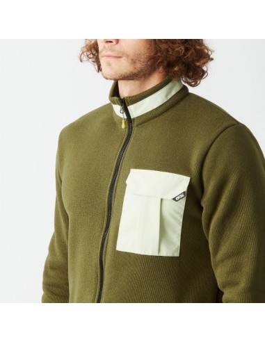 Picture Dauwy Fleece Tobacco