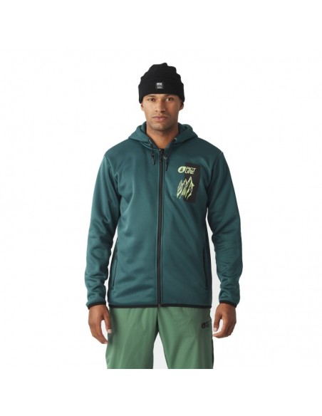 picture park zip tech hoodie deep water