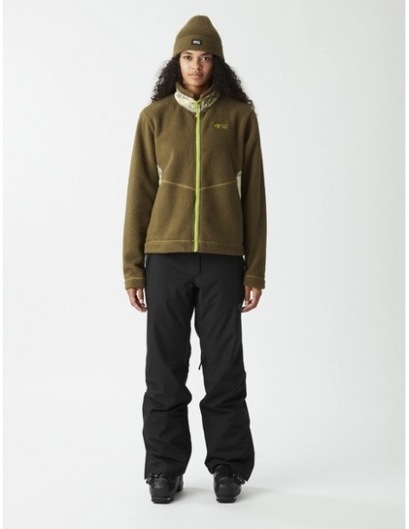 picture zelkova zip fleece tobacco
