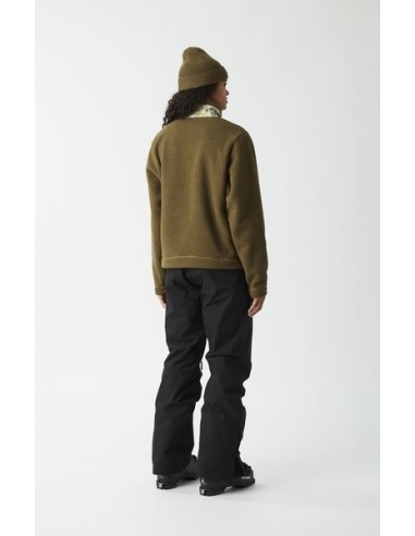 Picture Zelkova Zip Fleece Tobacco