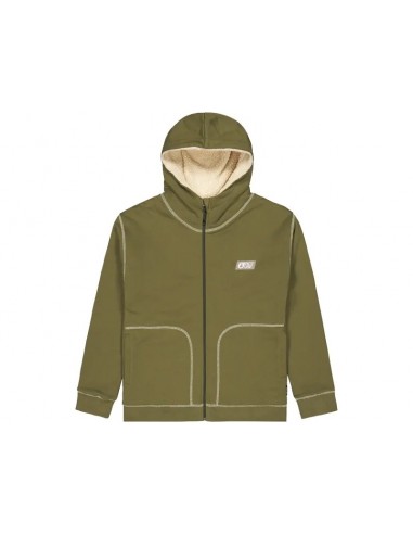 picture basement plush z hoodie tobacco