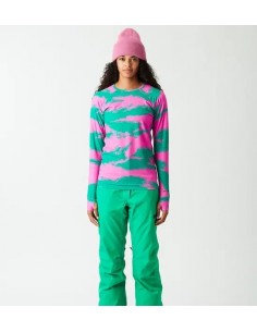 picture milita printed top retro bliss