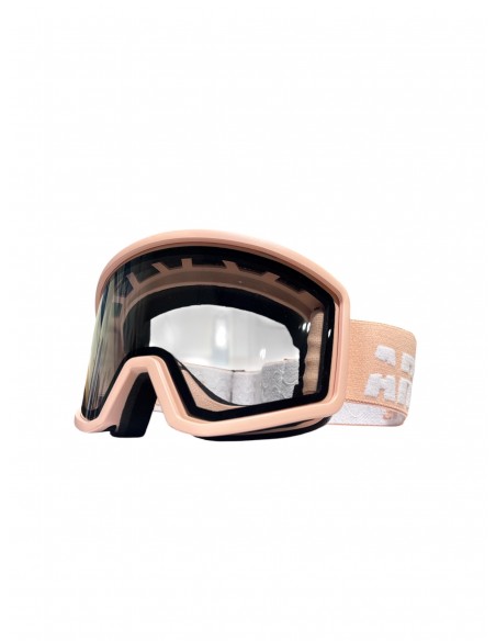 masque de ski photocromique femme rose