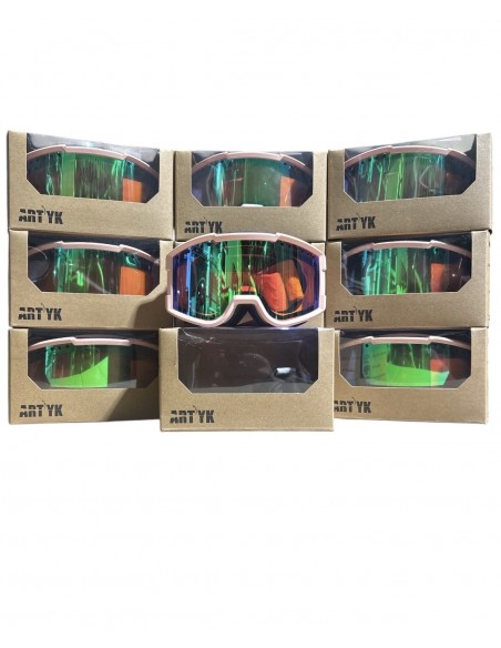 lot de 10 masques de ski femme