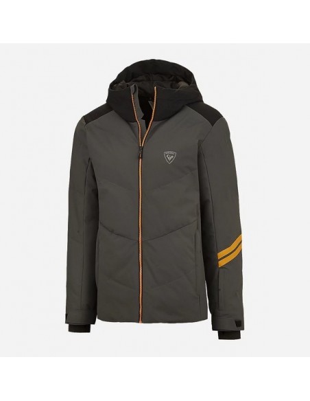 rossignol its polydown jacket onyx grey