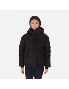 rossignol w real down jacket black 2