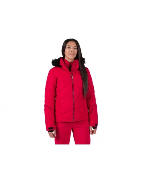 rossignol w staci pearly jkt ruby red