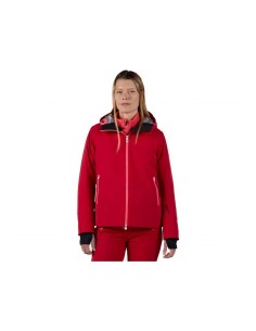 rossignol w blackside jacket ruby red