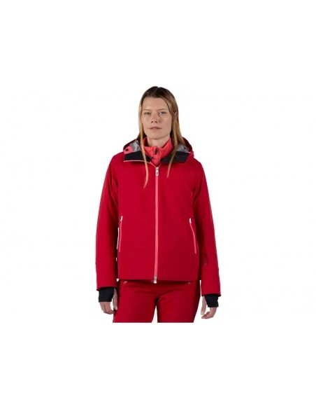 rossignol w blackside jacket ruby red