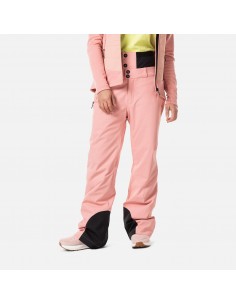 rossignol girl pant powder pink