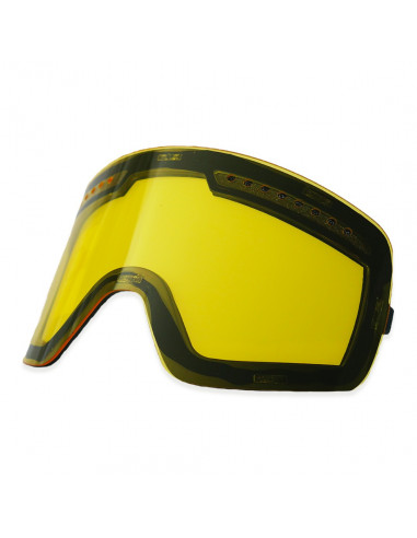 Masque de ski Magnétique ARTYK 2 verres S1 + S3 Black Red