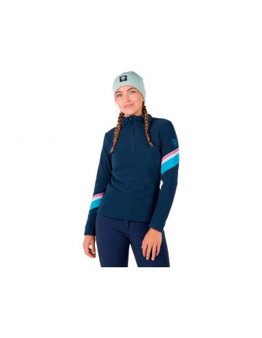 polaire rossignol w strawpile fleece dark navy