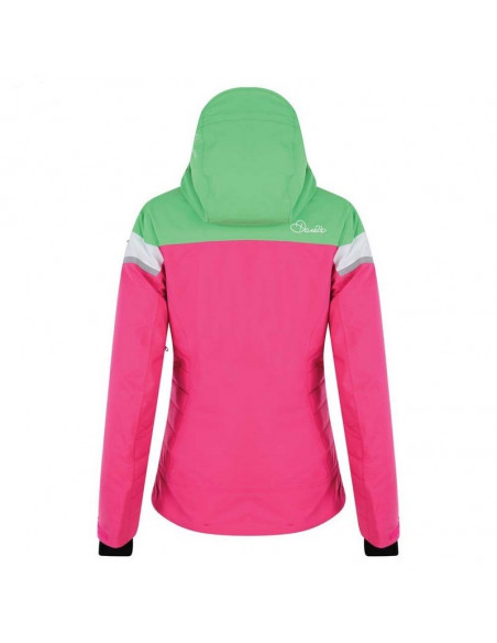 Veste de Ski Femme Neuve Dare 2B Premiss Cyber Pink Green Taille XXS Vestes de ski femme