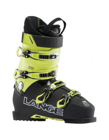 Chaussures de ski Neuves Lange XC 100 Black Yellow 2019 Taille de 26 à 31 Mondopoint Accueil