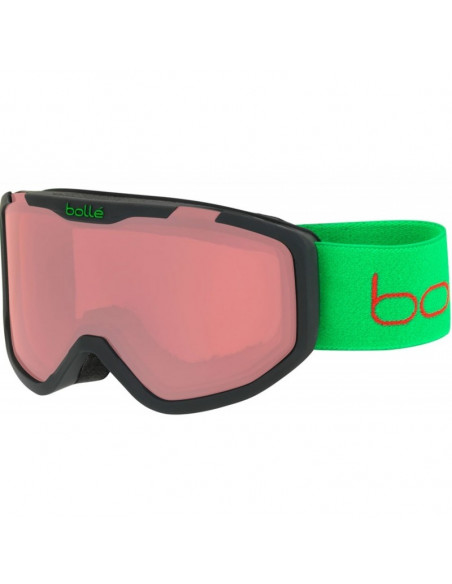 Masque de ski Neuf Bollé Rocket Matt Black Bear Junior Catégorie 2 tout temps Masques de ski enfant