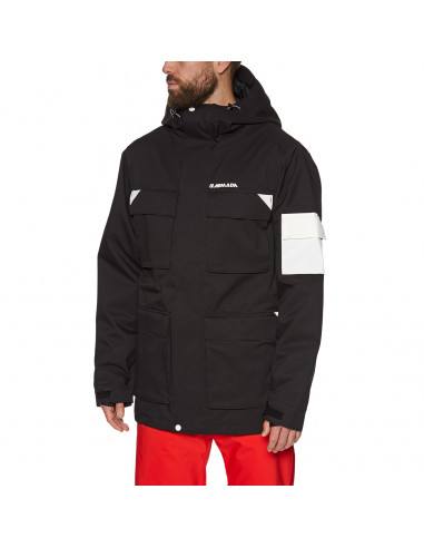 Veste de Ski Homme Neuve Armada Spearhead Black Taille S, M, XL Vestes de ski homme