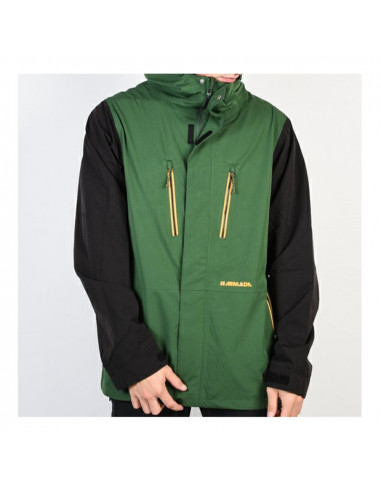 Veste de Ski Homme Neuve Armada Aspect Forest Green Vestes de ski homme