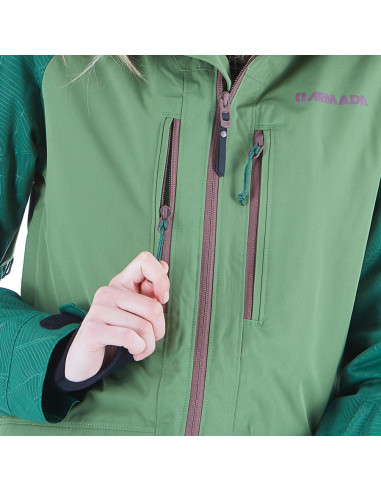 Veste de Ski Femme Neuve Armada Stadium Sage Taille S Vestes de ski femme