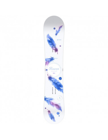 Snowboard Neuf Raven Mia White 2025 Accueil