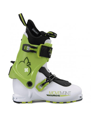 Chaussures de ski de Randonnée Movement Explorer Boots White Green 2020 30(46.5) Mondopoint Accueil