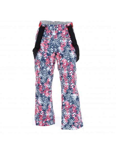 Pantalon de ski Junior Dare 2B Timeout II Pant Neon Pink Animal Pantalons de ski enfant