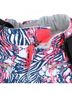 Pantalon de ski Junior Dare 2B Timeout II Pant Neon Pink Animal Pantalons de ski enfant 2