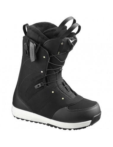 Boots de Snow Neuves Salomon Ivy Black / Lime 2021 Snowboard