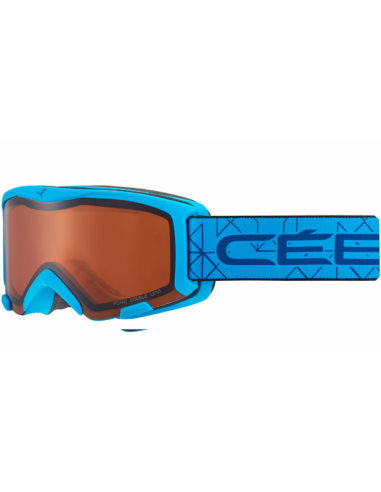 Masque de ski Neuf Cébé Bionic Blue Junior Catégorie 2 tout temps Accueil