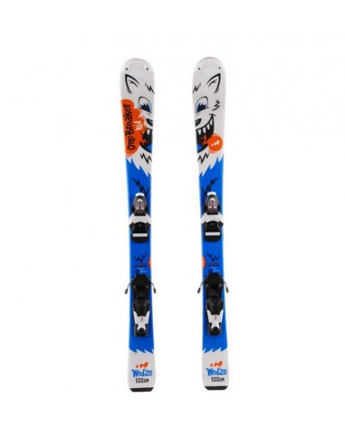 Ski Wedze Onebreaker Bleu Taille 100cm + Fix Accueil