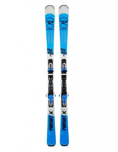 Ski Occasion Rossignol Pursuit X Bleu + Fix Accueil