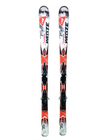 Ski Occasion Wedze X Lander 75 Taille 158cm, 165cm, 175cm Orange Blanc Accueil