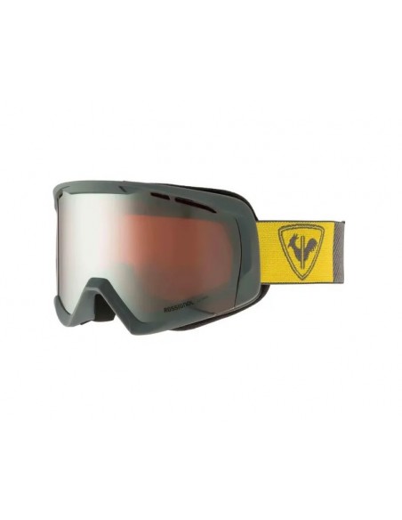 Masque de ski Rossignol Spiral Miror Grey S3 2023 Masques de ski adulte