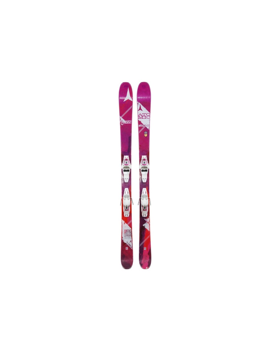 Ski Occasion Atomic Vantage 85w + Fixations Taille 149cm, 157cm