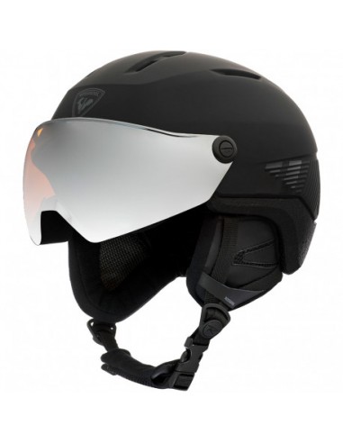 Casque de ski Neuf Rossignol Fit Visor Impacts Black 2025 Taille M/L, L/XL Casques de ski avec visière