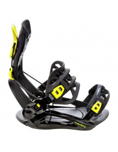 Fixations de snowboard Systeme Flow Raven FT360 Lemon Taille S(35 à 40), M(39 à 42), L(43 à 46), XL(44 à 47) Fixation snowboard 2