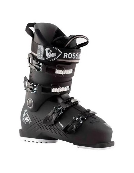 Chaussures de ski Neuves Rossignol Hi Speed 80 HV Black Silver 2024 Chaussures ski Homme