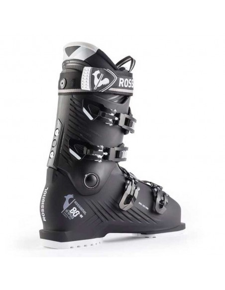 Chaussures de ski Neuves Rossignol Hi Speed 80 HV Black Silver 2024 Chaussures ski Homme