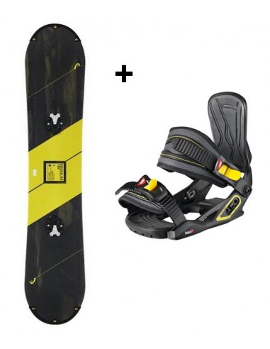 Pack Snowboard Neuf Head Rocka 4d 2021 + Fix Head Taille 130cm, 140cm Snowboard