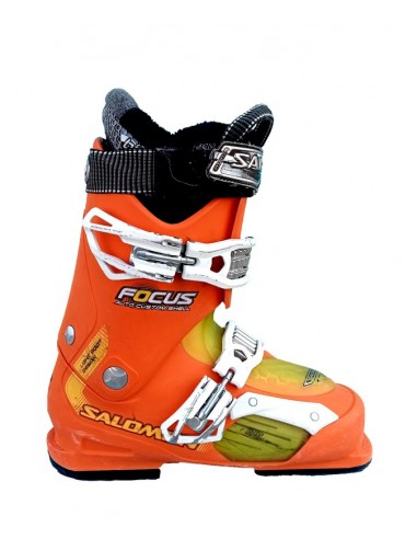Salomon Focus Orange Occasion Taille de 24 à 26.5 mondopoint Chaussures de ski