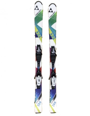 Ski Junior Occasion Fischer Koa Junior Taille 120cm + Fix Accueil