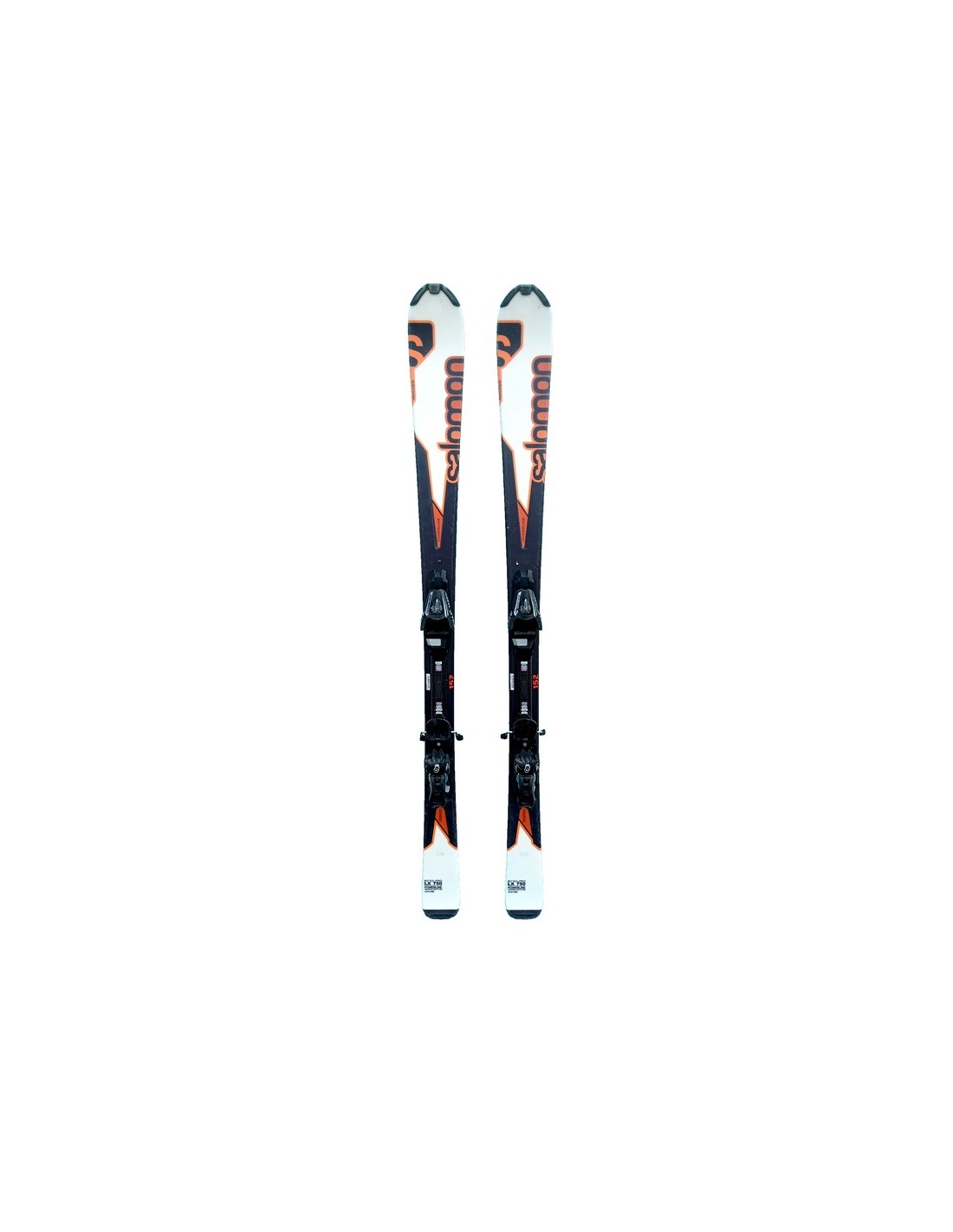 foretage Dempsey afkom Ski Occasion Salomon Enduro LX 750 Orange + Fix