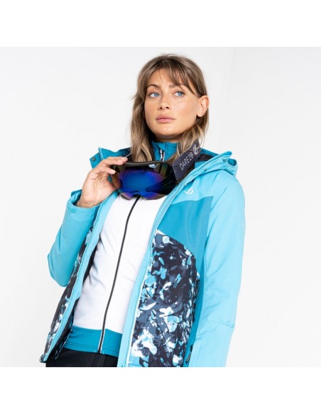 Veste de Ski Femme Neuve Dare 2B Determined Jacket River Blue Vestes de ski femme