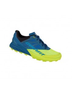 Chaussure de Trail Dynafit Alpine Fjord/Lime Punch 2024 Chaussures randonnée / Trail